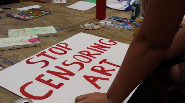 Art as Protest: Students Respond to Campus Censorship with Creative Expression