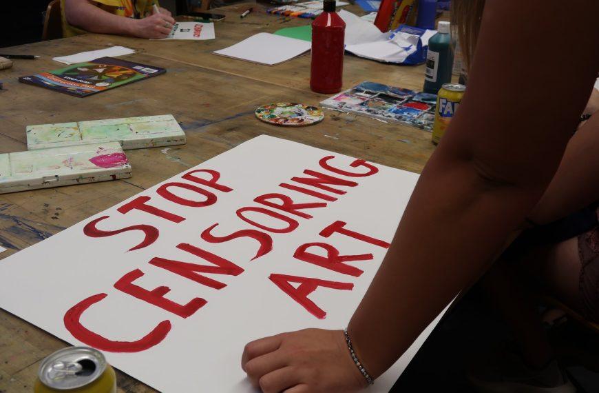 Art as Protest: Students Respond to Campus Censorship with Creative Expression
