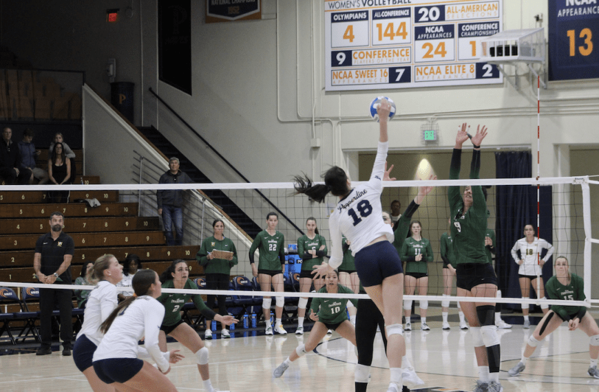 Women’s Indoor Volleyball Completes the Sweep Against San Francisco