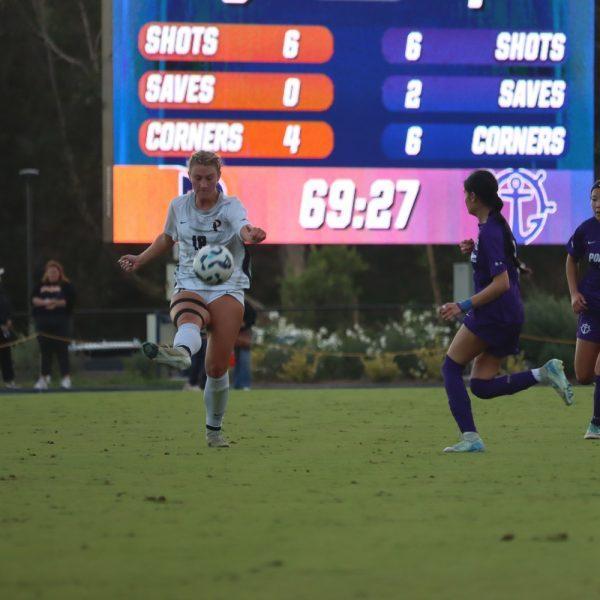 Women’s Soccer Drops Critical 1-0 Match to Portland