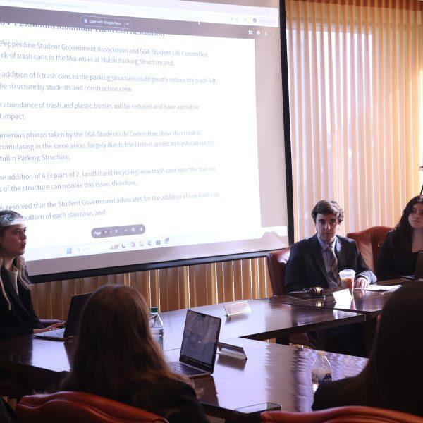 Student Government Association Votes on Six Resolutions