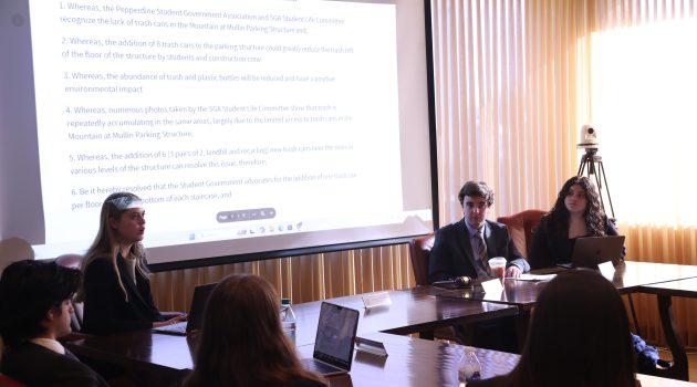 Student Government Association Votes on Six Resolutions