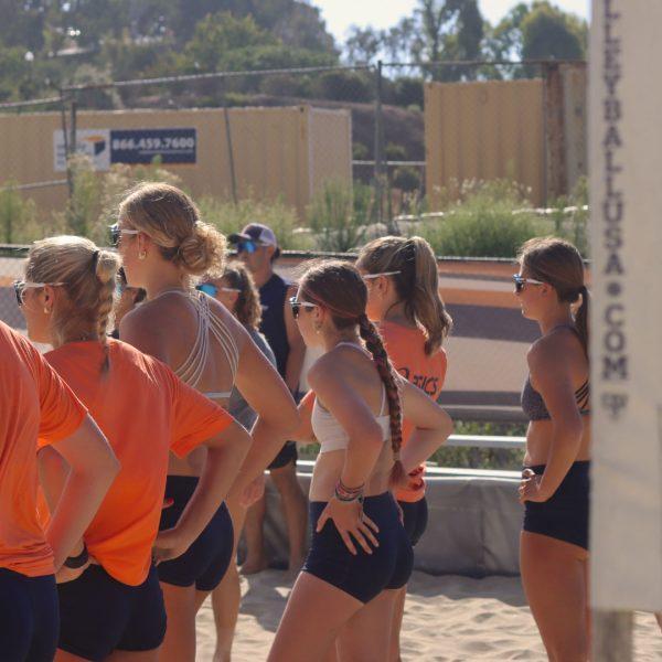 Women’s Beach Volleyball Ramps Back Up With a Double Header