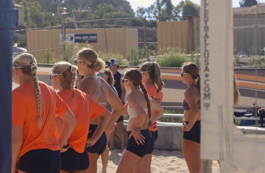 Women’s Beach Volleyball Ramps Back Up With a Double Header