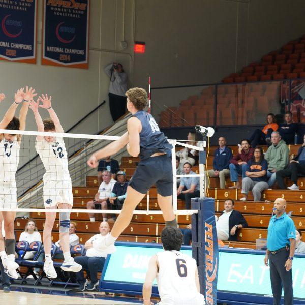 No. 6 Men’s Volleyball Shines Defensively in Win Over No. 15 Penn State