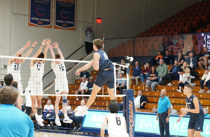 No. 6 Men’s Volleyball Shines Defensively in Win Over No. 15 Penn State