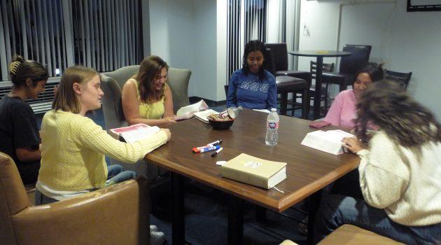 Spiritual Life Advisors Lead Optional Small Group Bible Studies